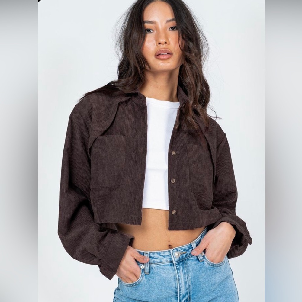 34fall Cropped Utility Jacket! - image 1